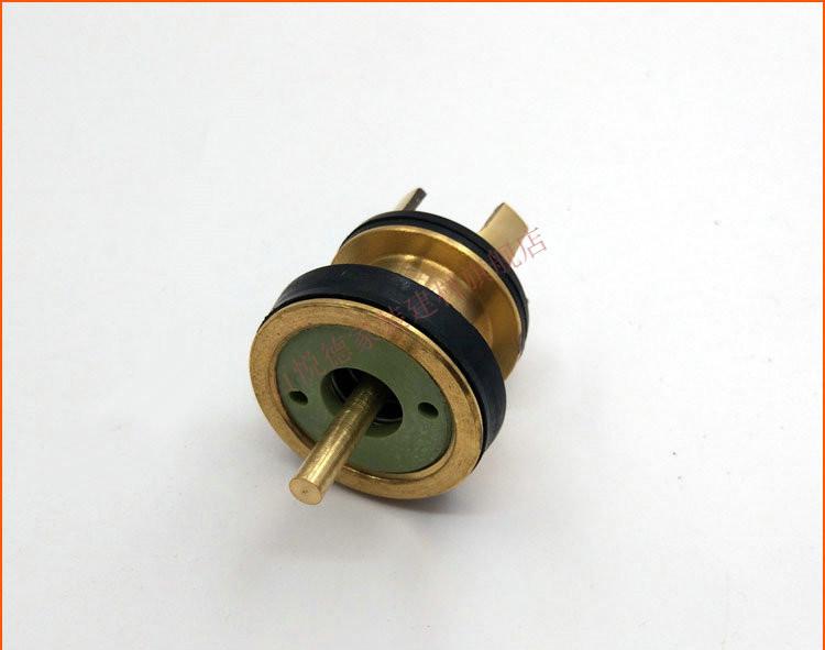 百悦德厕所蹲便器冲水阀全铜老式旋钮式手扭角式冲洗公共大便阀配件