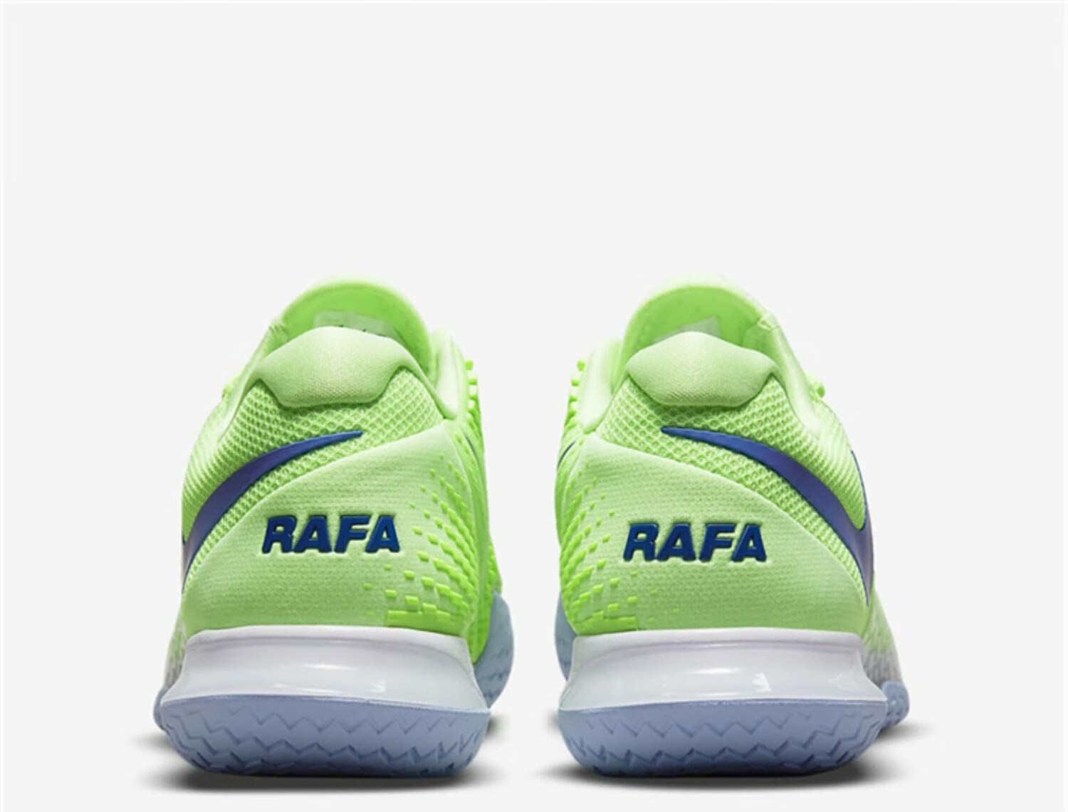 nike/耐克zoom vapor cage 4 rafa 男子硬地球场时尚运动网 亮云杉/黑