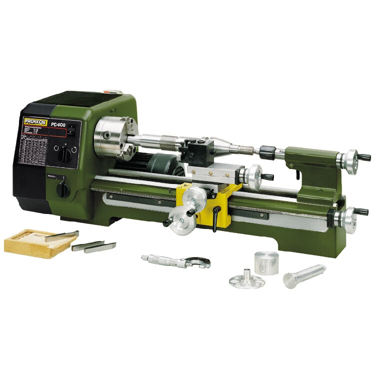 proxxon精密车床微型车床多功能小型家用小车床pd400 no24400