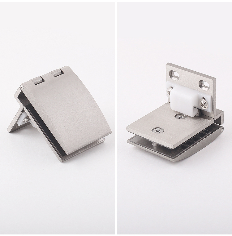 格玛斯玻璃合页铰链半盖展示柜酒柜门开孔玻璃合页1只价格