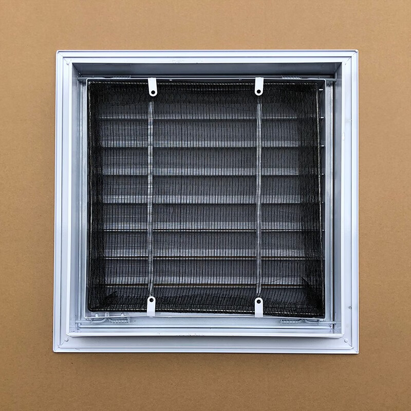 右九 铝合金门铰式回风带网百叶风口回风柱净化车间风口检修口一体