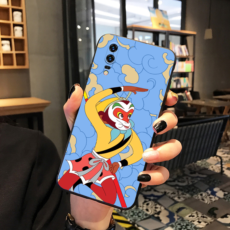 dfeofm 中国风复古美猴王孙悟空适用于华为畅享6s手机壳畅享8plus磨砂