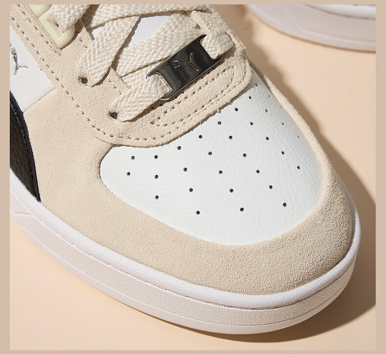 PUMA Versatile Casual White Sneakers for Men And Women, New Summer Skateboard Shoes, Sports Shoes CAVEN 395080 38 4
