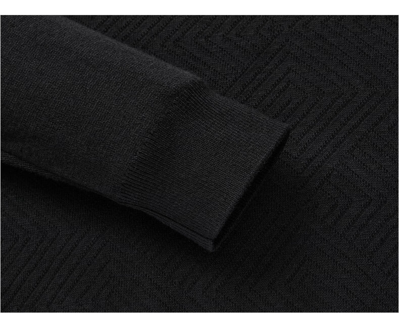 SEVEN Anti-Static Machine Washable Men's Sweater Spring Autumn Crew Neck Casual Warm Multi-Color Knitwear 15
