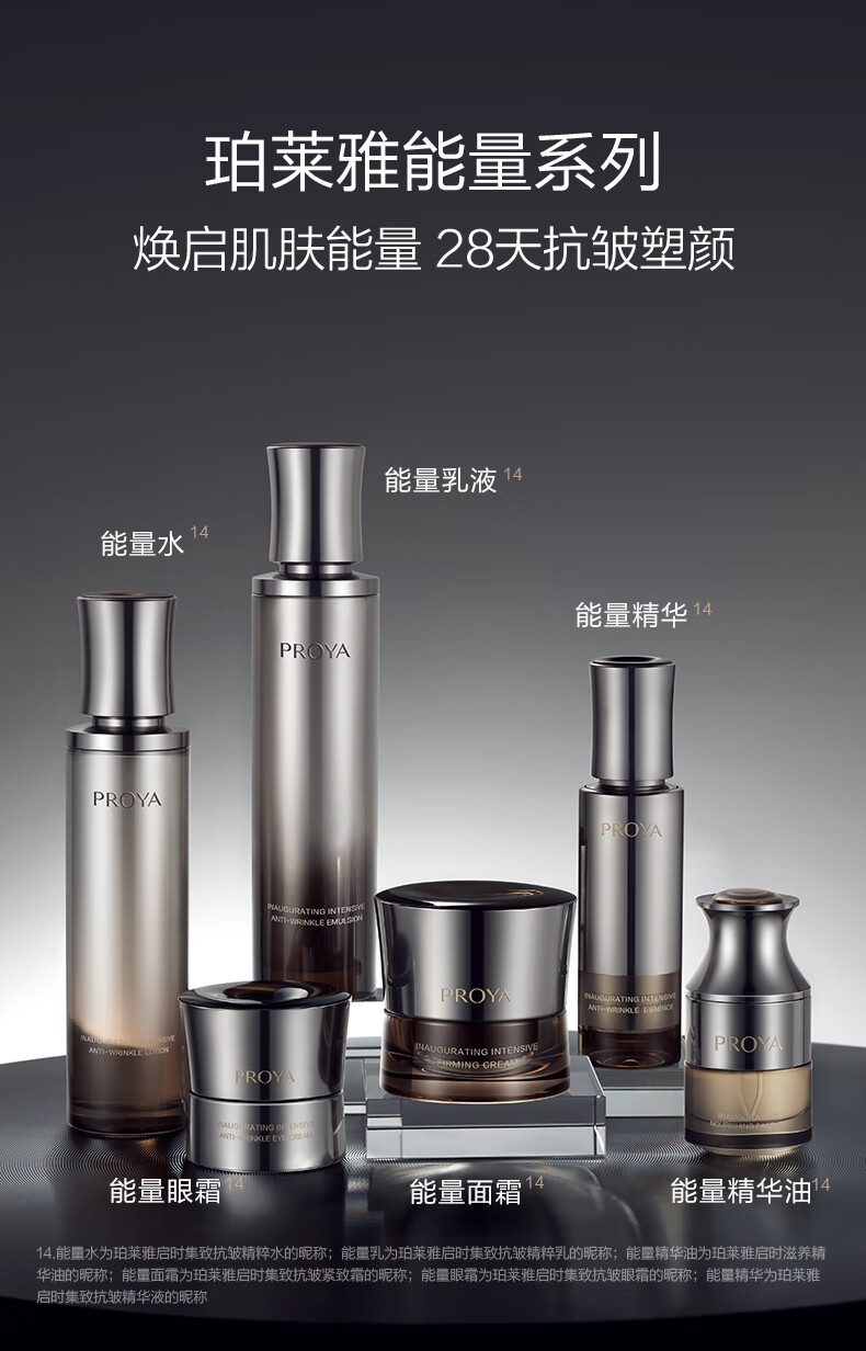 珀莱雅启时集致能量套装水乳紧致抗皱淡化细纹滋润保湿生日礼物送女友 【礼盒礼袋款】水120ml+乳120ml