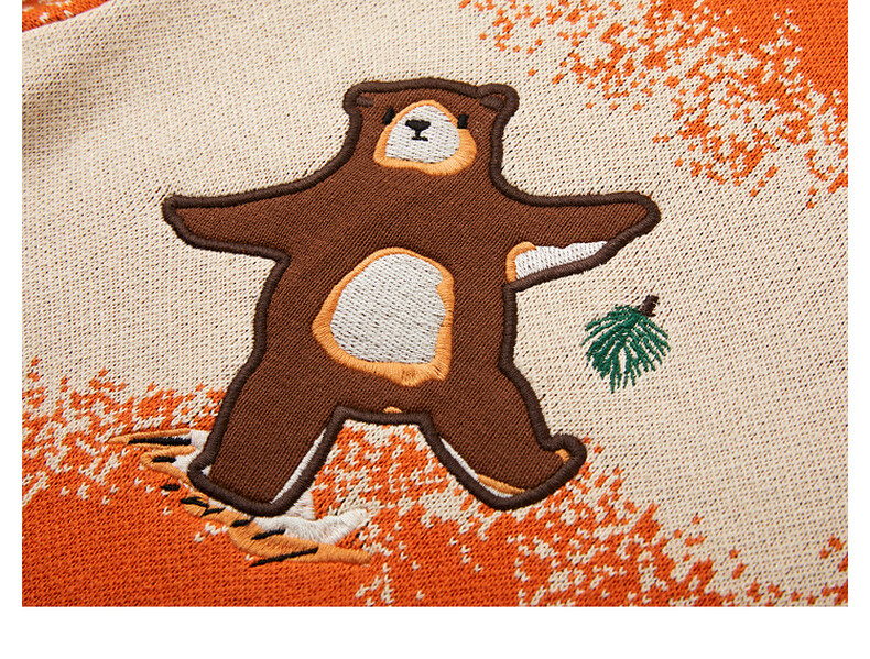 MQD Maqidun Autumn Winter 2024 New Round Neck Boys' Knitted Sweater Thickened Baby Pullover 11