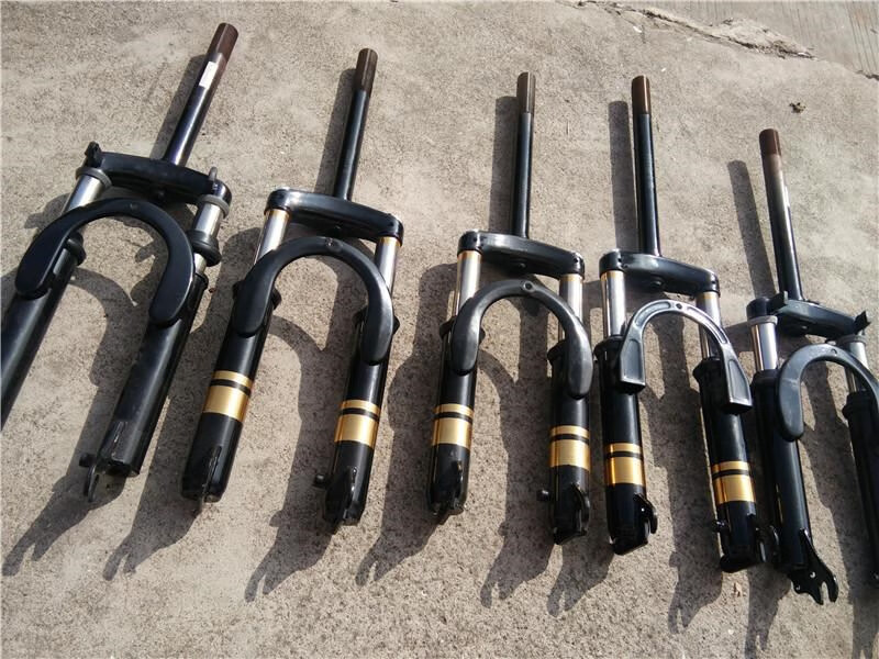 适用于爱玛电动车前叉配件小刀绿源雅迪前减震器总成油封液压改装非原