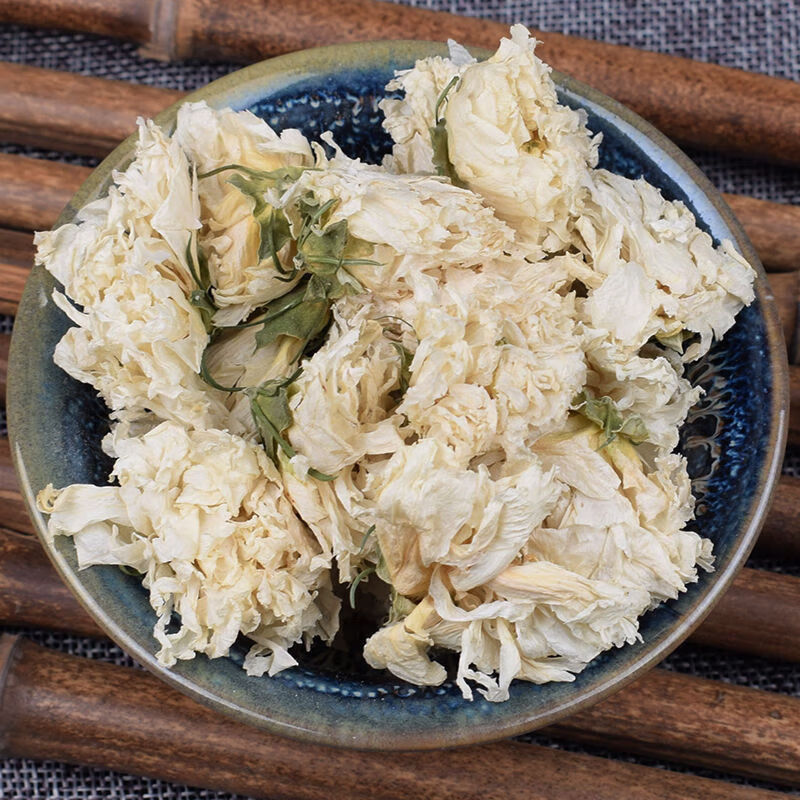 野生木槿花茶中药材木槿花白木槿花干花草茶天然新货食用 精品木槿花