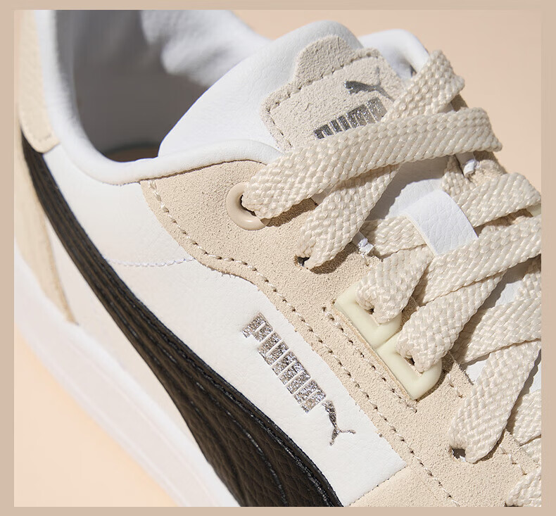 PUMA Versatile Casual White Sneakers for Men And Women, New Summer Skateboard Shoes, Sports Shoes CAVEN 395080 38 5