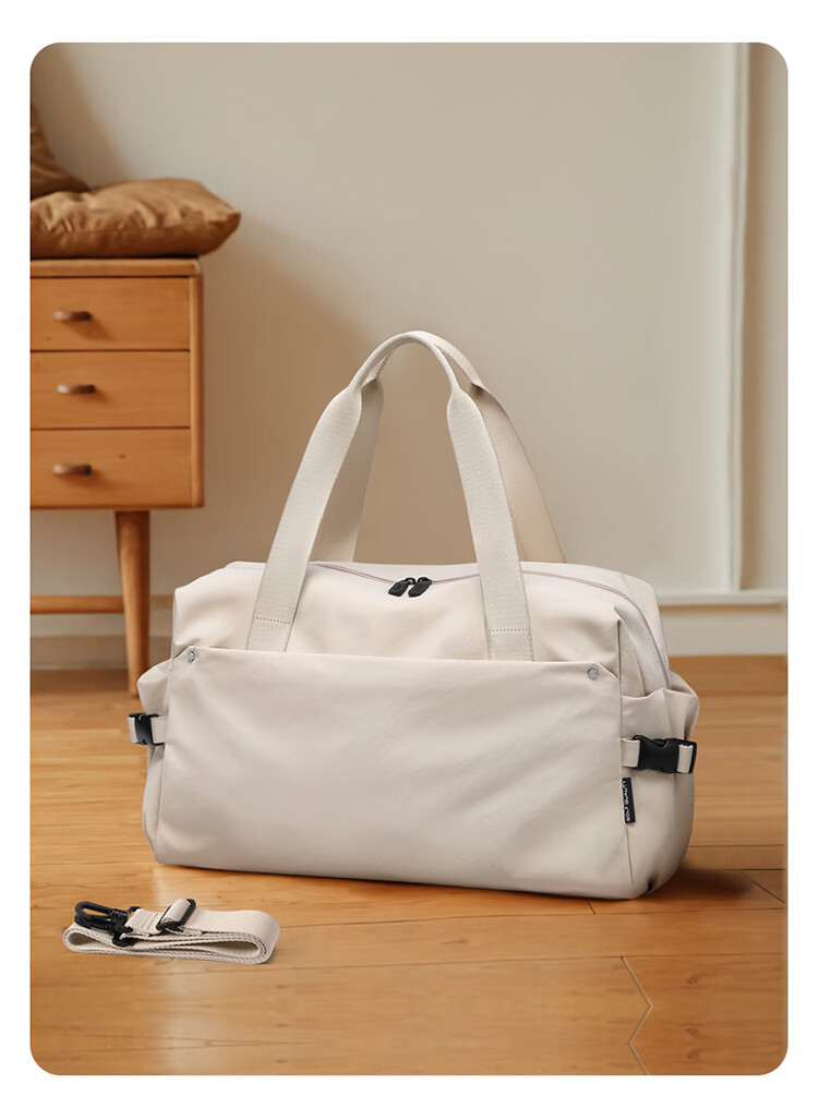 GOLF Travel Bag for Women, Large Capacity Luggage Bag for Business Trips, Sports And Fitness Bag, Handheld Yoga Bag, Shoulder Crossbody Bag with Separate Shoe Compartment 7