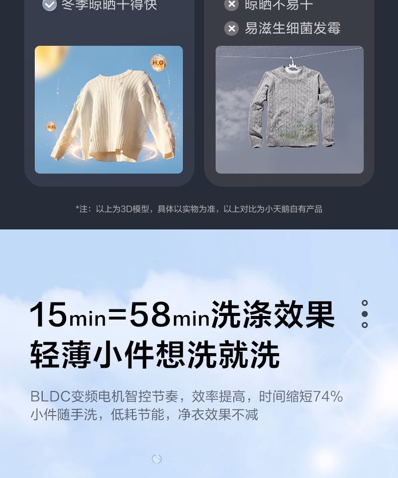 小天鹅洗衣机滚筒TG100V23PRO