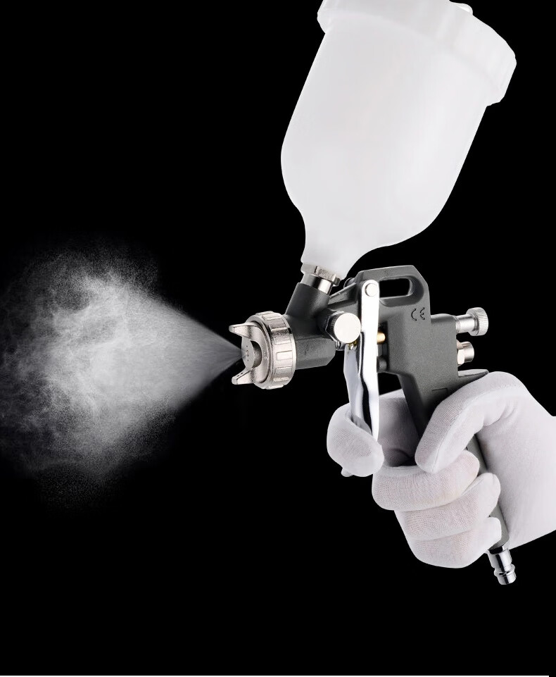 油漆喷壶气动pq12f75w71油漆壶喷漆枪气动家用涂料乳胶漆高雾化喷抢