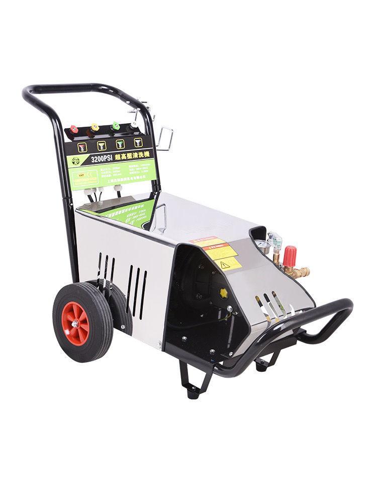 上海黑猫380v工业级清洗机商用洗车机三相电大功率全铜喷砂除锈用三相