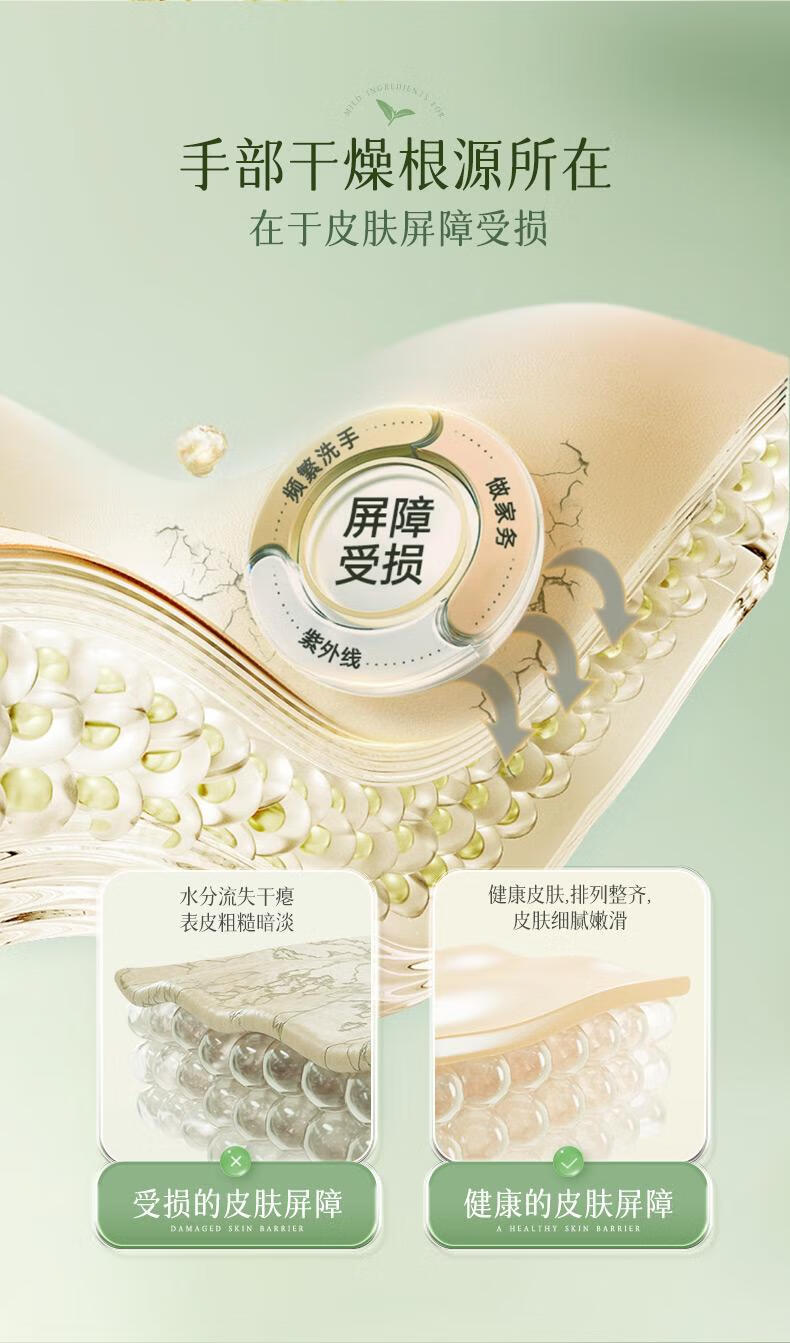 BUV山茶花护手霜长效保湿滋润冬季防干裂持久留香提亮烟酰胺38节礼物 【第三支零元】山茶花护手霜150g