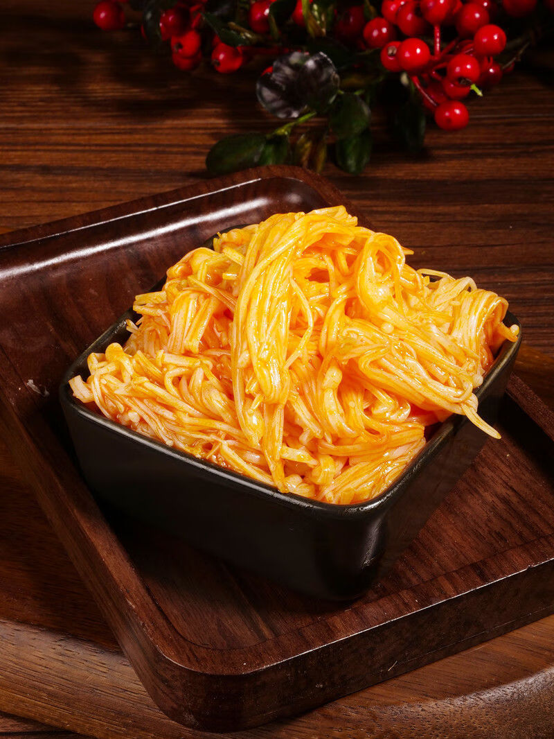 红油香辣金针菇咸菜蔬菜零食拌饭拌面凉菜下饭菜下酒菜菜即食 香辣