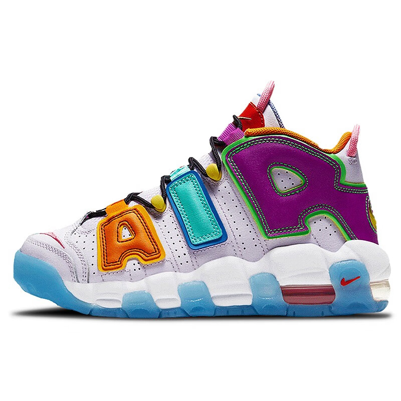 耐克(nike)air more uptempo大air皮蓬女篮球鞋 415082 北卡蓝dm1023