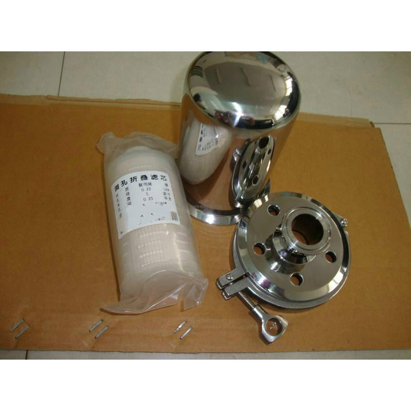 304不锈钢卫生级水箱灌顶呼吸器储水罐无菌空气过滤器定制 2.