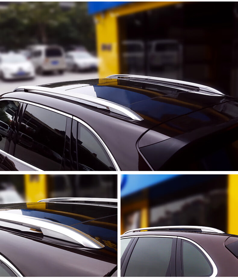 适用于23款保时捷行李架coupe玛卡macan行李架铝合金竖杆车顶旅行架 