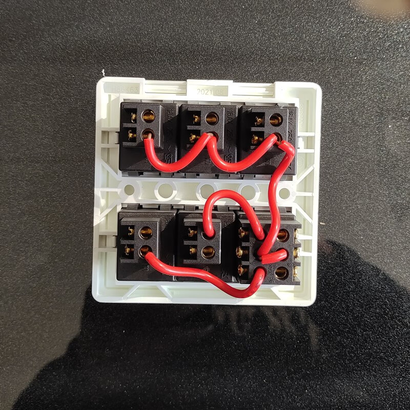 浴霸专用六联开关适用奥普各品牌风暖灯暖浴霸通用六开开关 820六联