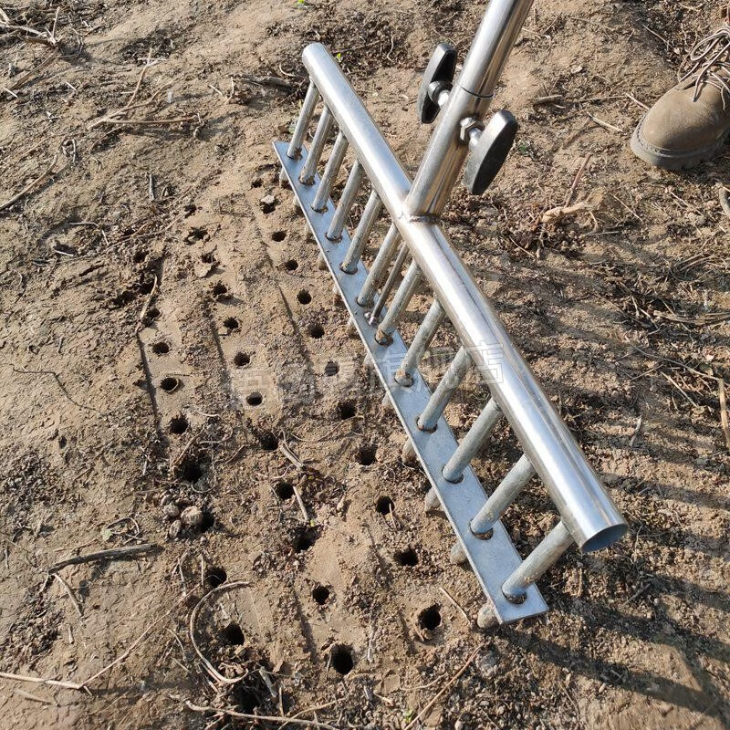 【闪电发货】移苗玉米器 栽葱神器葱栽子大葱叉子自动打孔工具洋葱