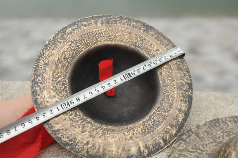 24~30~36cm青铜大帽镲纯手工大钹大头镲川钹老铜镲黑钹道士用大顶 40