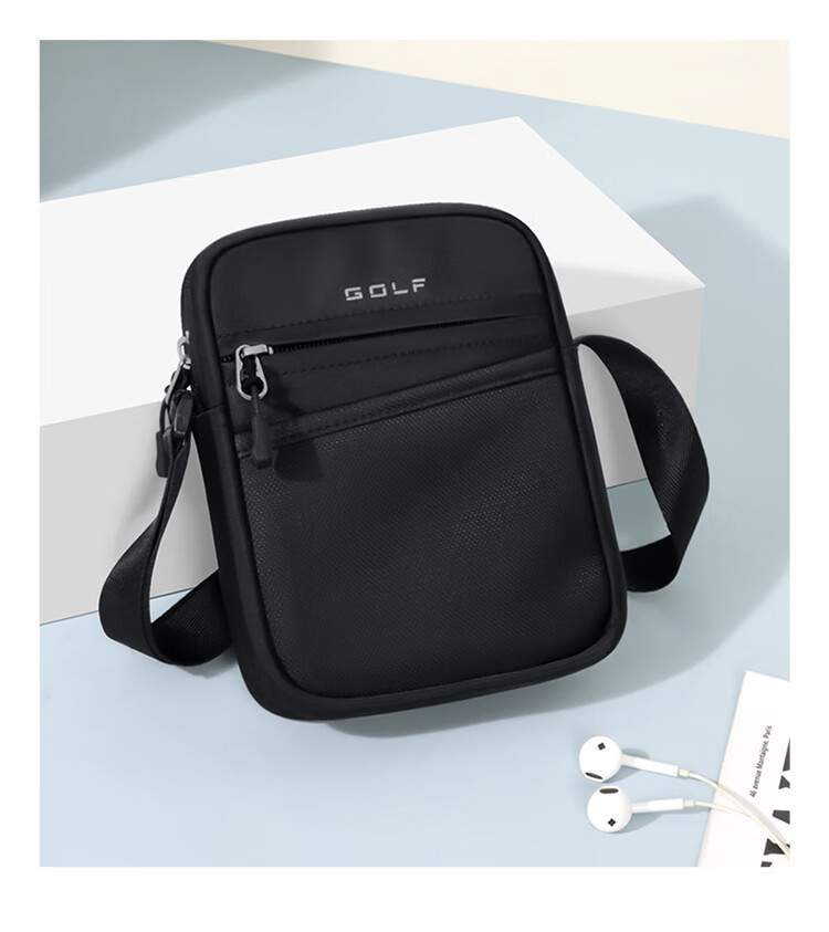 GOLF Men's Casual Shoulder Bag Lightweight Sports Crossbody Bag Commuter Phone iPad Bag Water-Resistant Outdoor 18