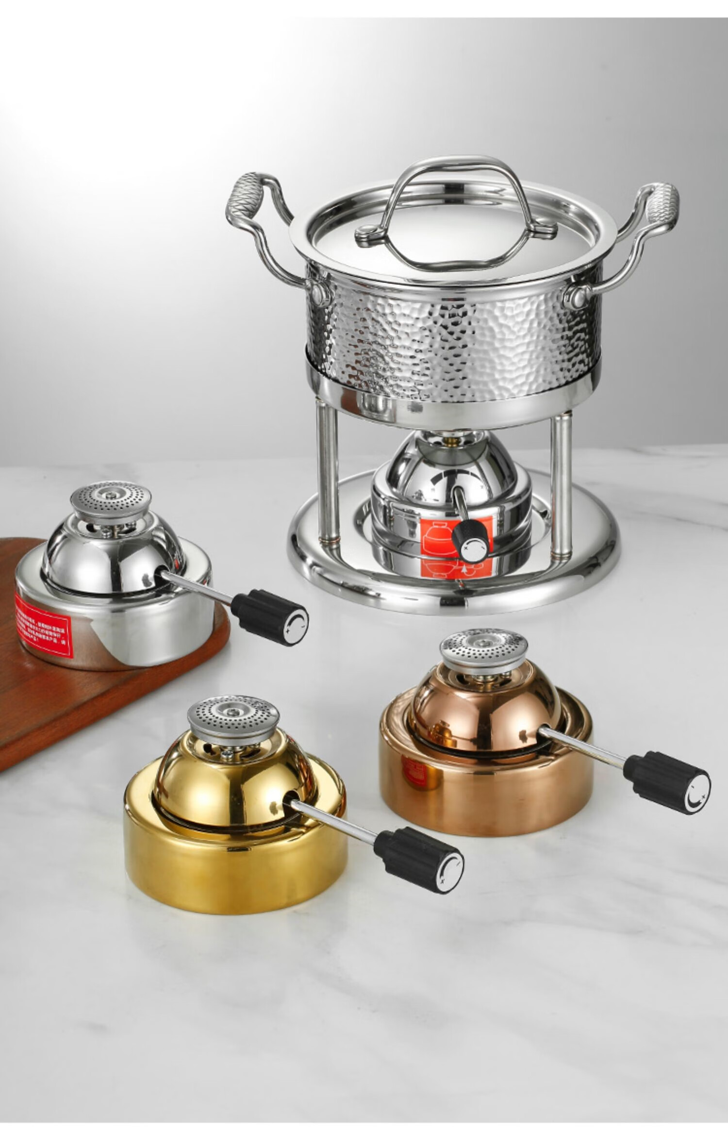 瓦斯炉小火锅炉心单人火锅专用大火力充气炉头可调节瓦斯炉丁烷 第六