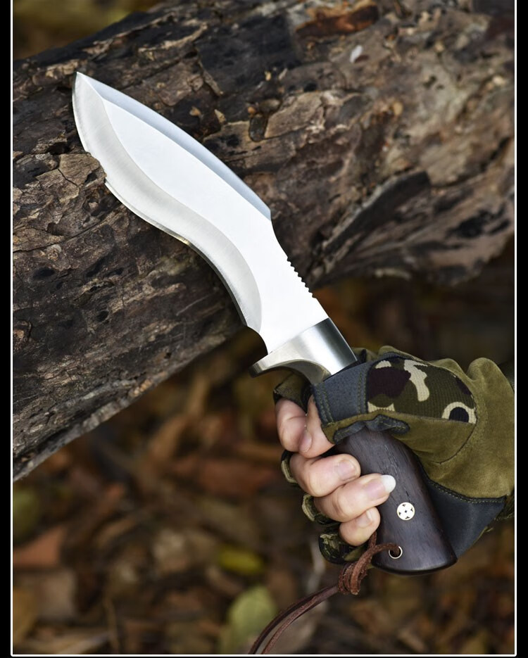 尼泊尔军弯刀大号 尼泊尔军刃刃加长尼泊尔大号野户外尼泊尔军军刃