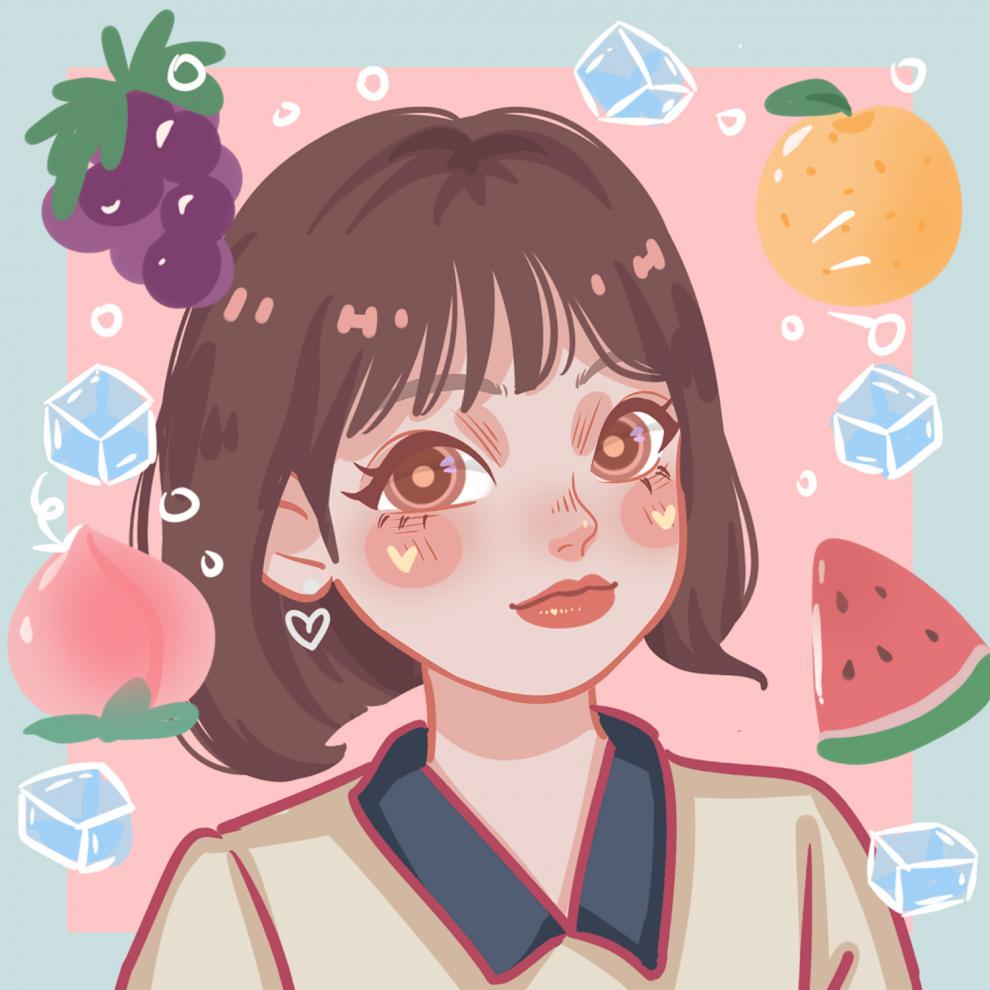 q版手绘头像画卡通真人照片宠物漫画头像定制情侣画像约稿 国潮鸭风