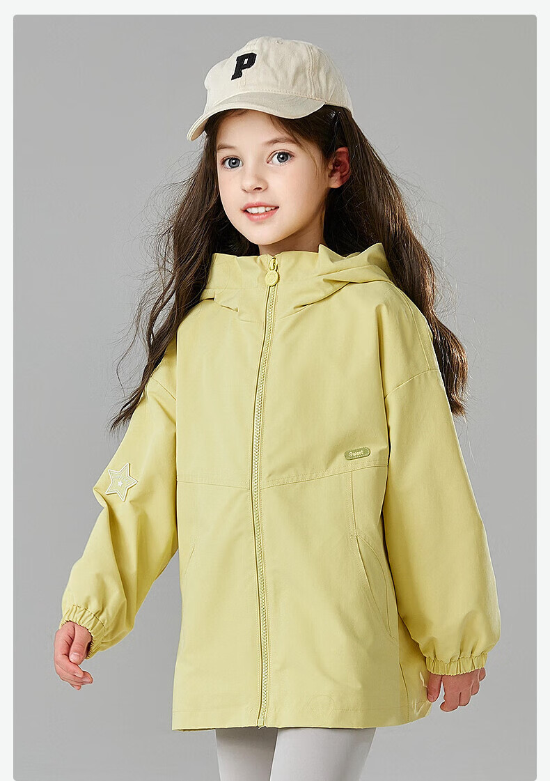 DEESHA Girls' Outerwear Spring 2025 Fashion Casual Hooded Jacket for Older Children, Dream Purple, Size 170 6