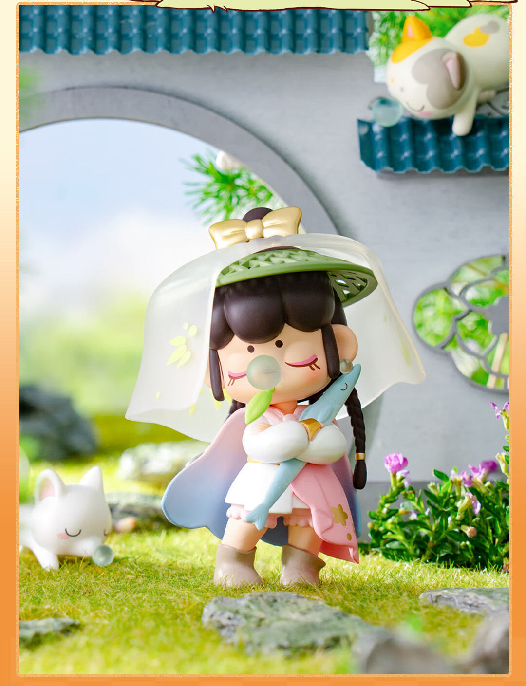 十二金钗盲盒 囡茜十二金钗之年系列盲盒潮玩手办女孩礼物同款 【晨读