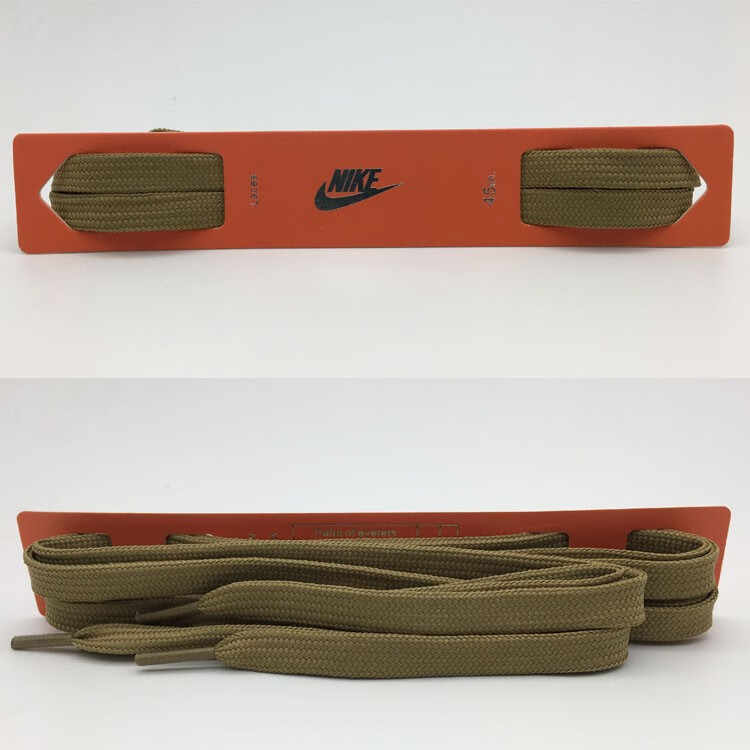 耐克(nike)适配耐克鞋带nike休闲鞋运动鞋双层扁平鞋带原装男女扁带鞋