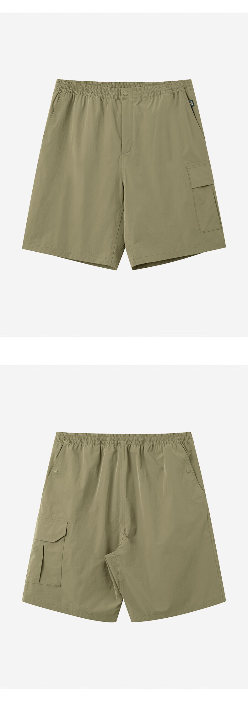 HAZZYS Men's Clothing, Summer Men's Pants [PHIZ Series], Puff Style Multi-Pocket Loose Shorts for Me 5