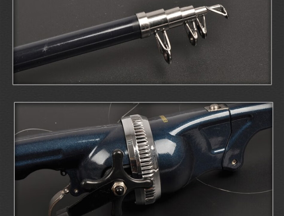 光威(gw) 光威折叠小海竿钓得乐便携抛竿袖珍钓鱼杆迷你远投海竿短节