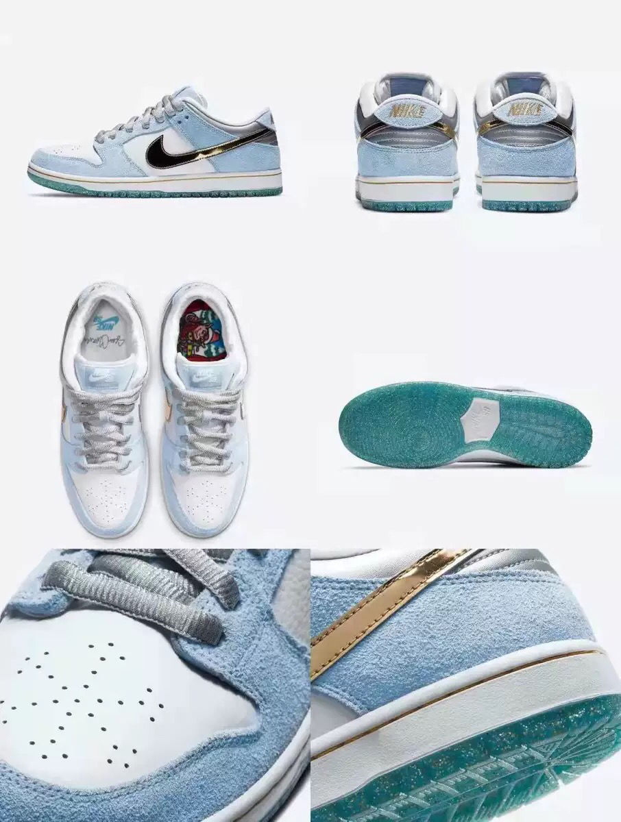 nike耐克dunksb板鞋黑白熊猫鞋影子灰北卡蓝气垫鞋男女时尚休闲情侣