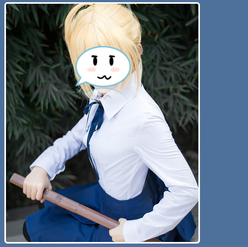saber吾王cosplay服装全套fate亚瑟王便服日女装制服 e款短靴(36-43码