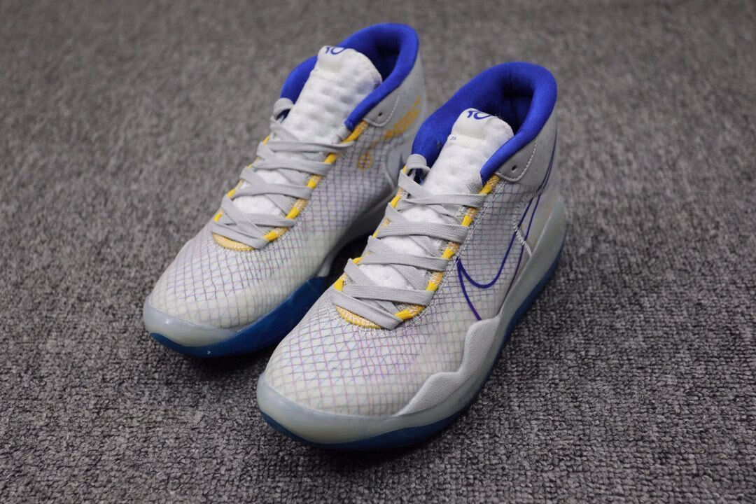 杜兰特12代篮球鞋男鞋气垫运动鞋实战男子低帮球鞋kd12实战战靴 白