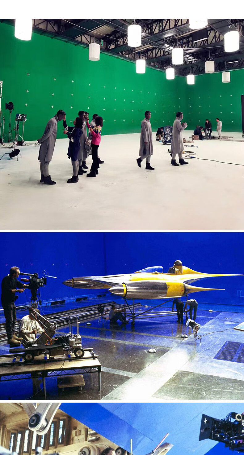 dfeofm绿幕抠像布绿布背景布摄影抠图直播影棚设备加厚专业影视拍视频