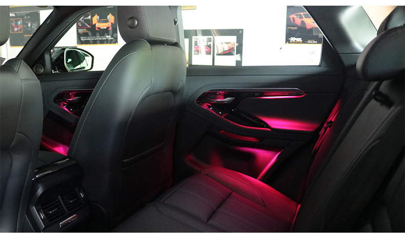 旁恩 适用于路虎极光氛围灯揽胜发现运动神行星脉卫士捷豹改装车内灯