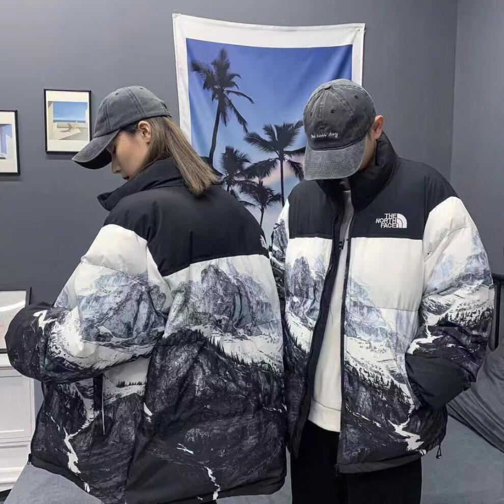 北面(the north face)冬1996款雪山一二三四代營地男女棉服加厚保暖