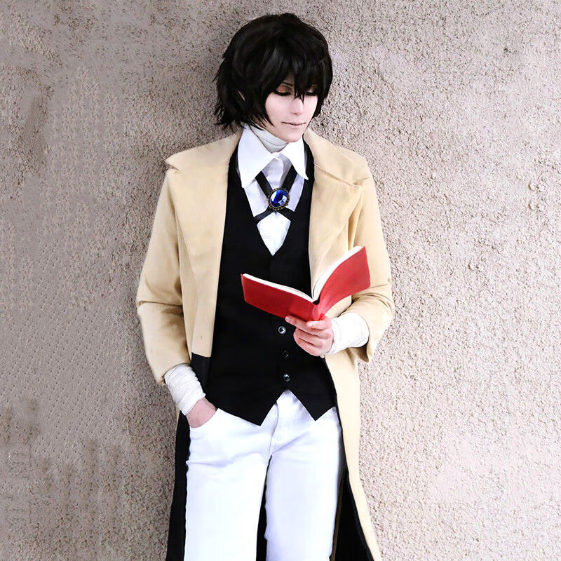 赛瑟达动漫文豪野犬人间失格太宰治cos服cosplay服装表演出服装外套