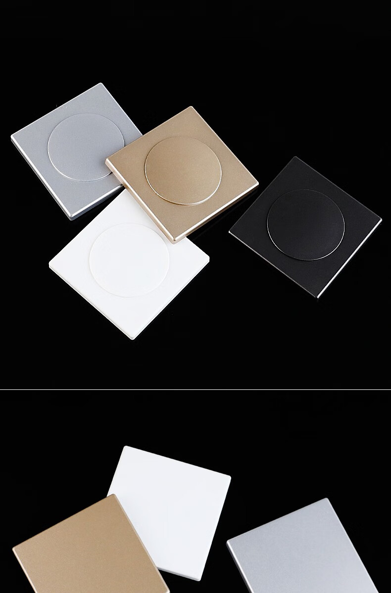 开关插座网线装饰盖空白面板遮挡盖空调墙洞遮丑盖电视墙孔盖板 86