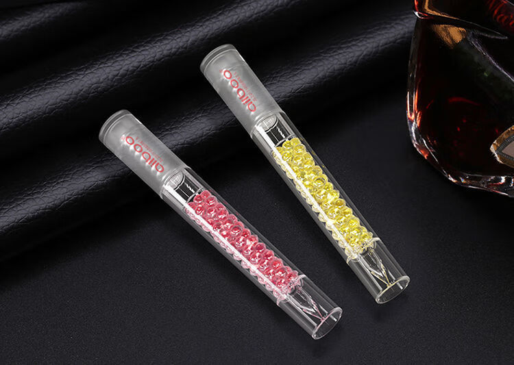 悦菇娘爆机爆珠匣推珠器自制520爆珠烟用安装器薄荷水果味爆珠器 百香
