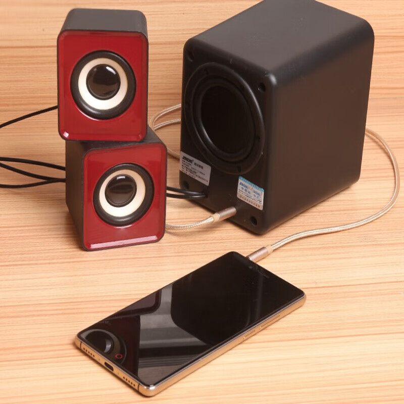 醉米zuimi适用于手机听歌车载音响oppor9连接音频线vivo放歌汽车aux