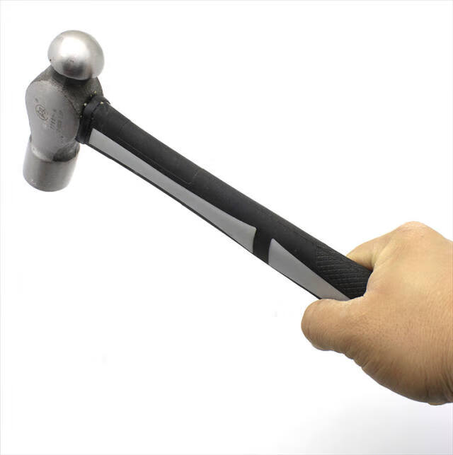 福冈电工锤钳工锤铁锤多用锤五金羊角锤榔头钳工锤圆头锤工具 1p 小