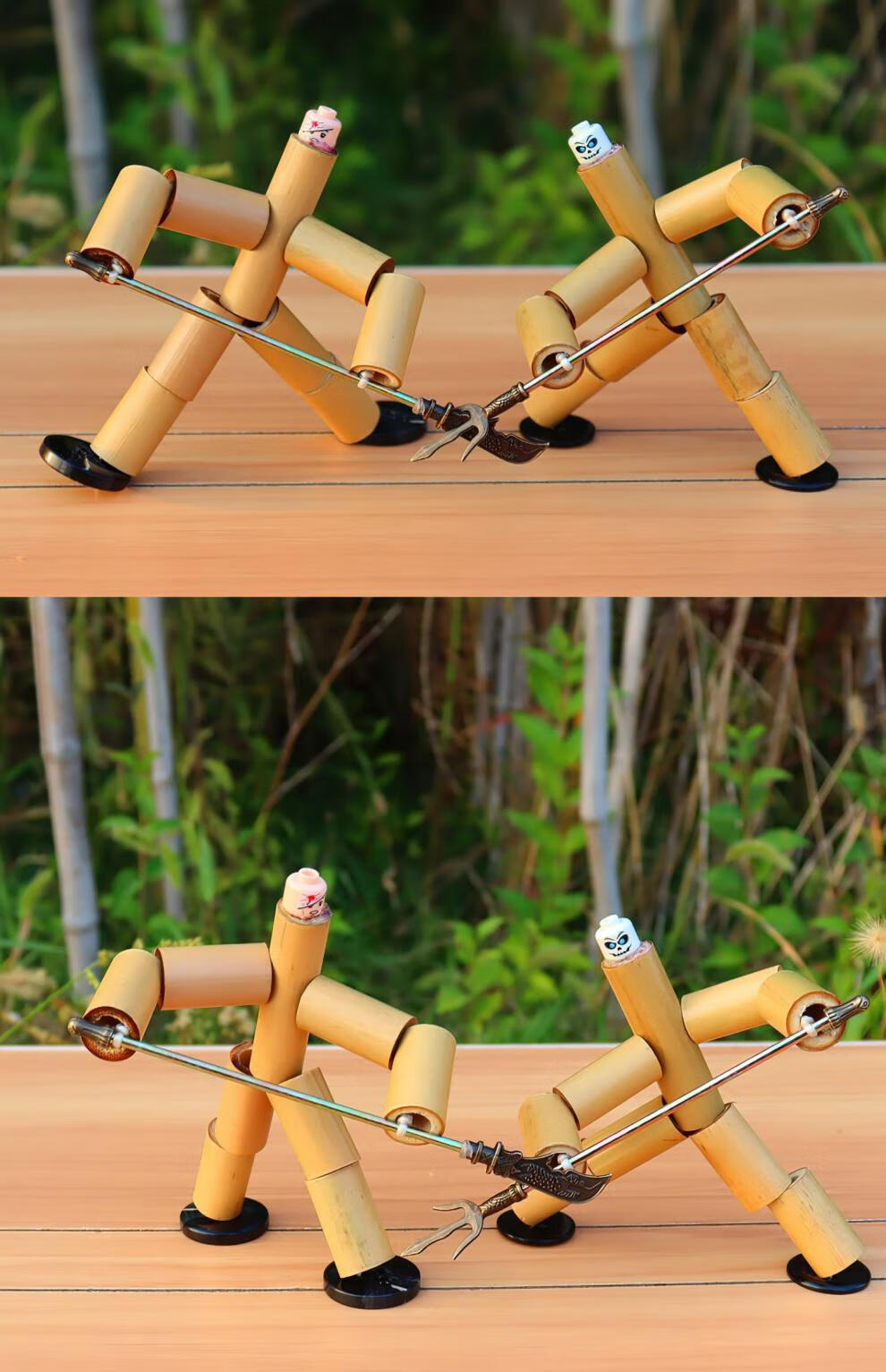 竹子做的简单小玩具图片