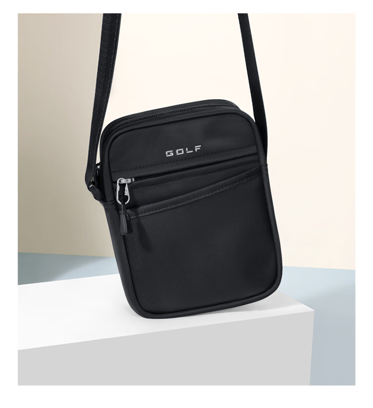 GOLF Men's Casual Shoulder Bag Lightweight Sports Crossbody Bag Commuter Phone iPad Bag Water-Resistant Outdoor 19