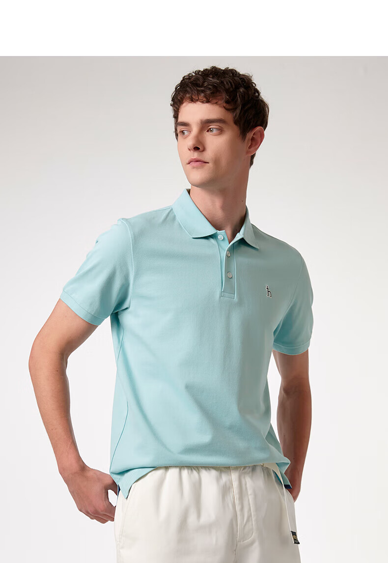 HAZZYS Men's Clothing, Summer Top, Multi-Color Short-Sleeve Polo Shirt ASTZE0CBX71, White WT, 3XL (190/108A5 21
