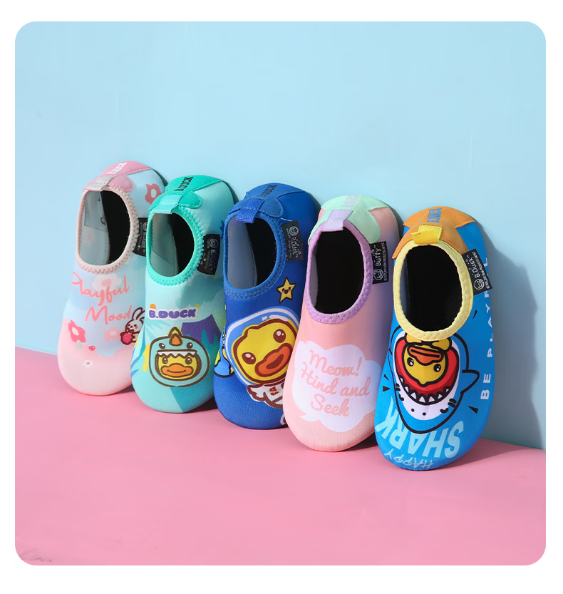 B.Duck Children's Beach Shoes for Boys And Girls, Swimming Shoes with Non-Slip, Breathable, Anti-Puncture Design for Outdoor Stream Trekking 4