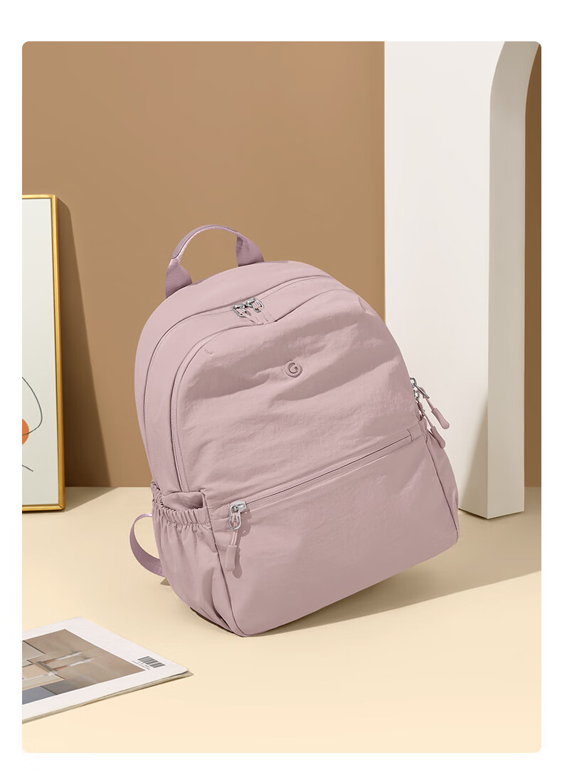 GOLF Backpack for Women, Casual Backpack, Student Schoolbag, IPad And Laptop Bag, Versatile Commuter Bag, Women's Handbag, Travel Bag 21